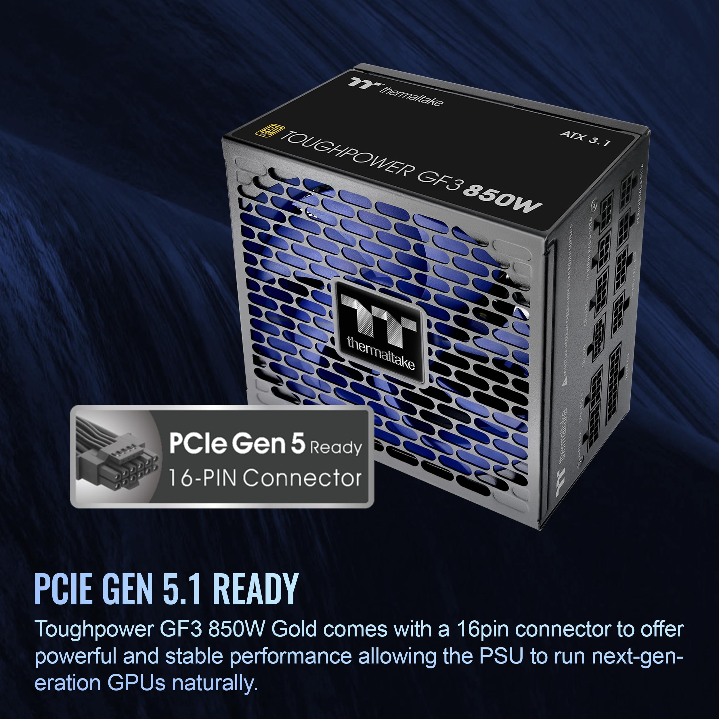 Amazon.com: Thermaltake Toughpower GF3 850W; ATX 3.1; Native PCIe